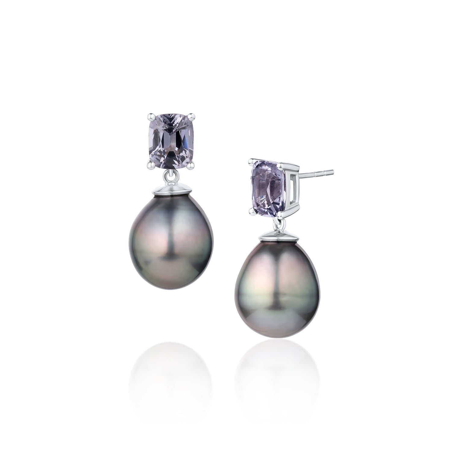 Grey Spinel and Pearl Drops
