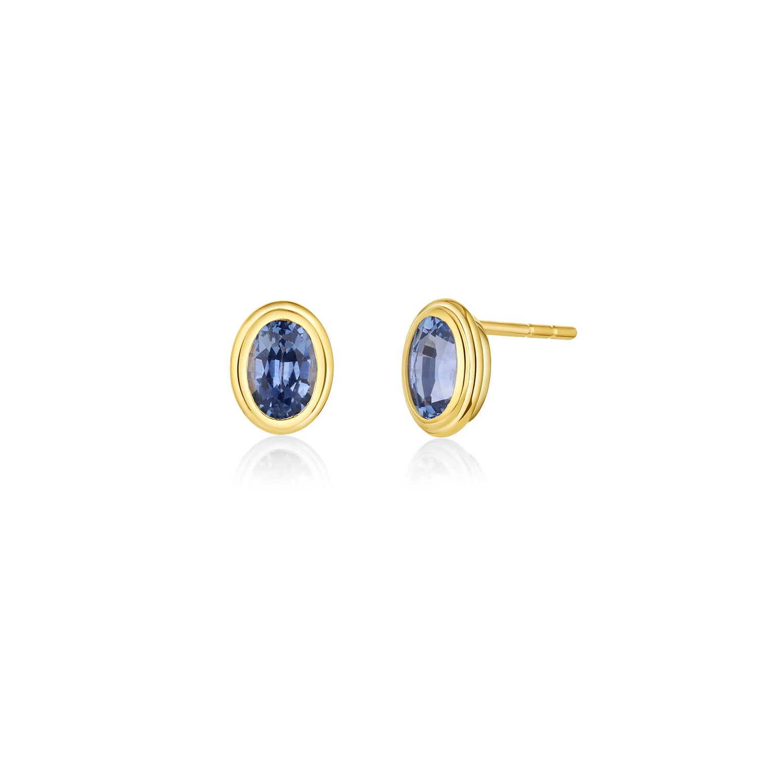 Blue Sapphire Venetia Studs
