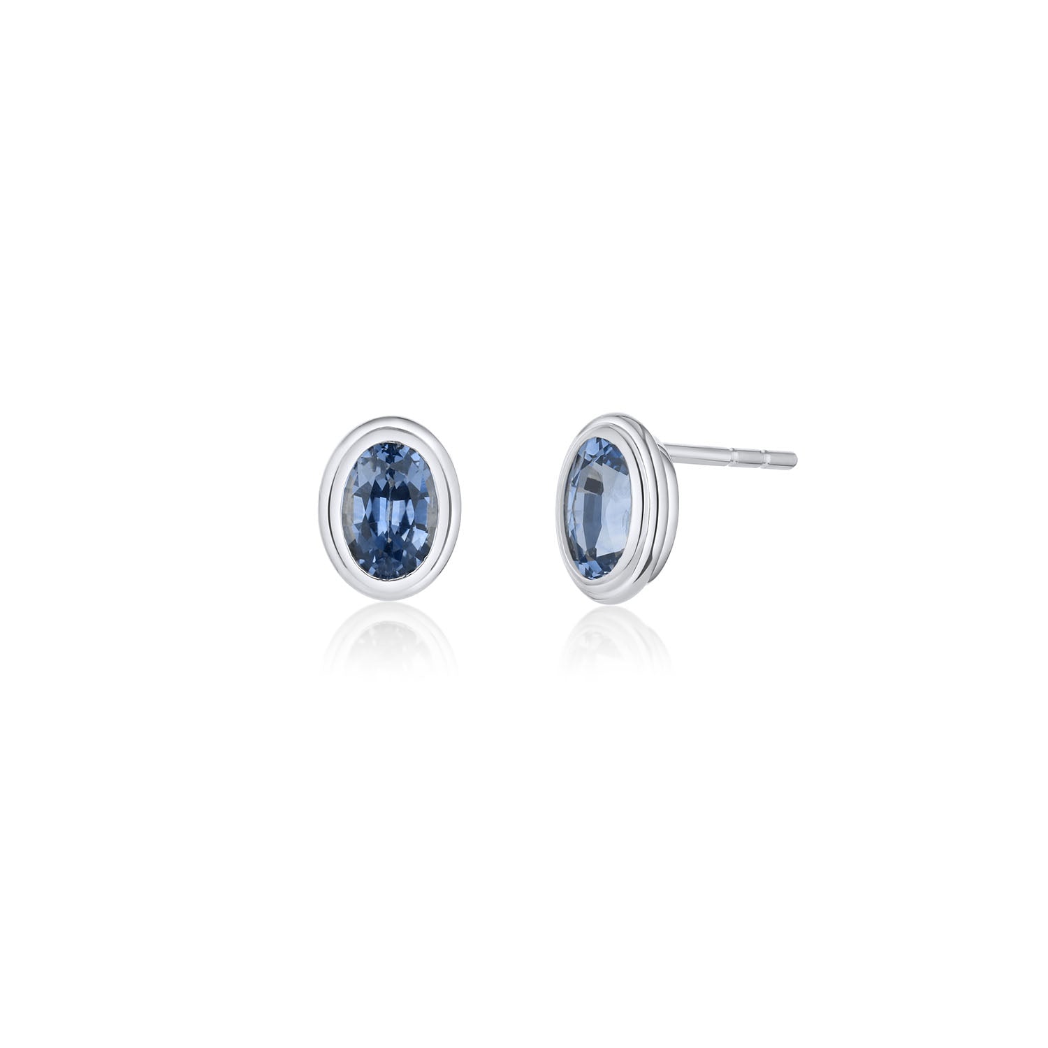 Blue Sapphire Venetia Studs