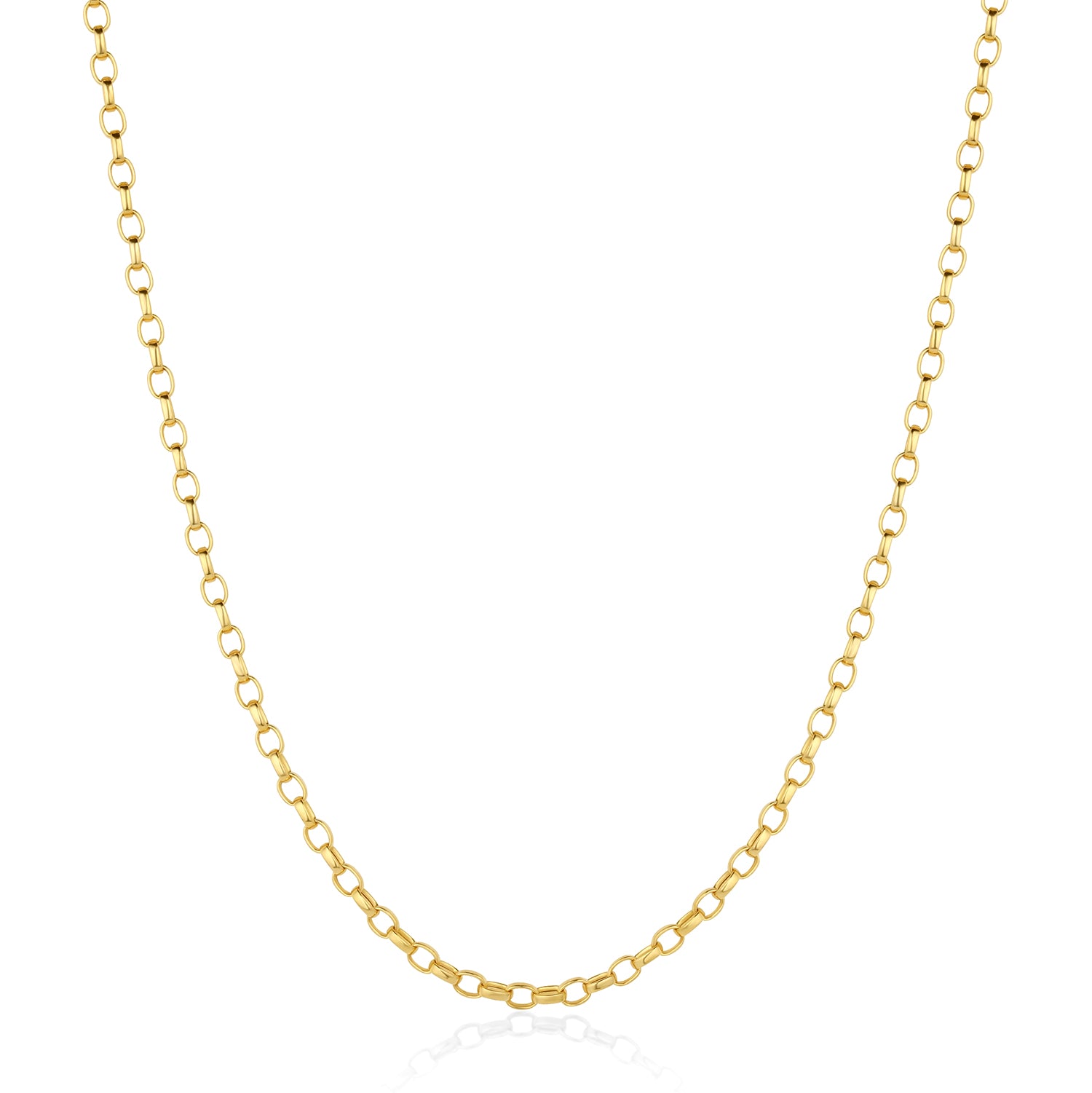 Oval Rolo Chain